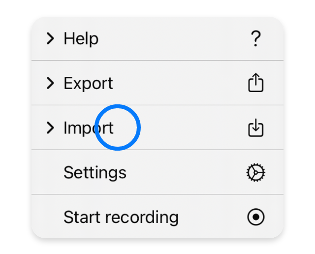 import